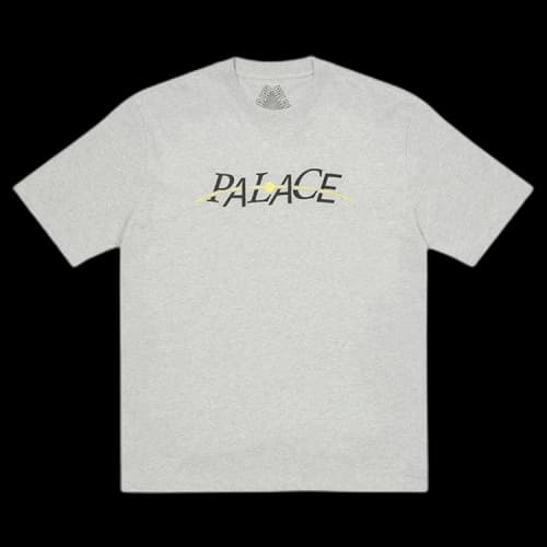 Palace Dot T-Shirt 'Grey Marl'