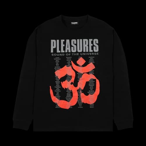 Pleasures Universe Long-Sleeve 'Black'