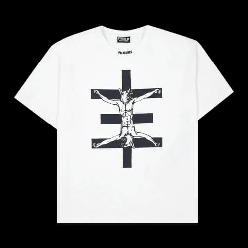 Pleasures Sacrifice Heavyweight Short-Sleeve Tee 'Ivory'