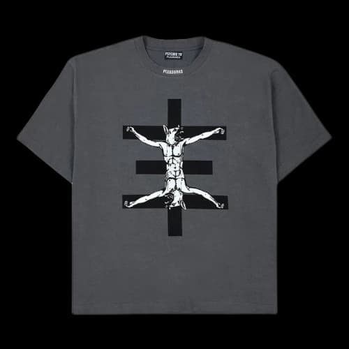 Pleasures Sacrifice Heavyweight Short-Sleeve Tee 'Pepper'