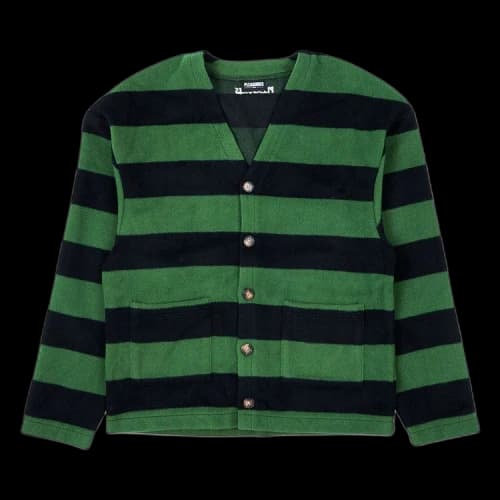 Pleasures Typo Cardigan 'Green'