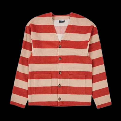 Pleasures Typo Cardigan 'Peach'