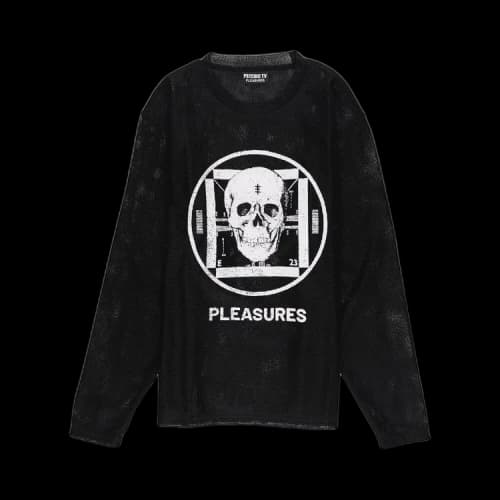Pleasures Psychic Mesh Long-Sleeve 'Black'
