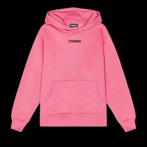 Pleasures Safety Pin Hoodie 'Pink'