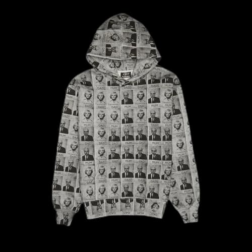 Pleasures Mum Dad Hoodie 'Grey'