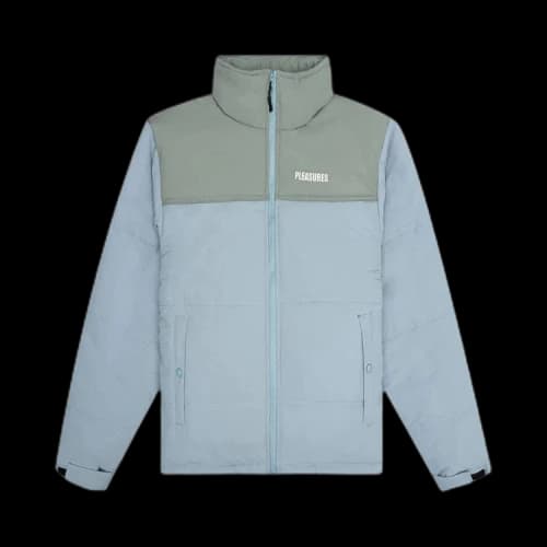 Pleasures Kerosene Puffer Jacket 'Blue'