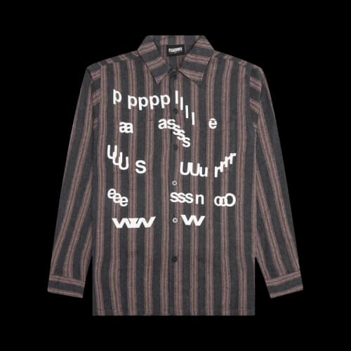 Pleasures Shell Workshirt 'Grey'
