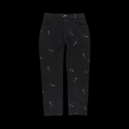 Pleasures Safety Pin 5 Pocket Denim 'Black'