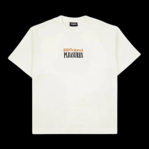 Pleasures x Roland Heavyweight T-Shirt 'Ivory'