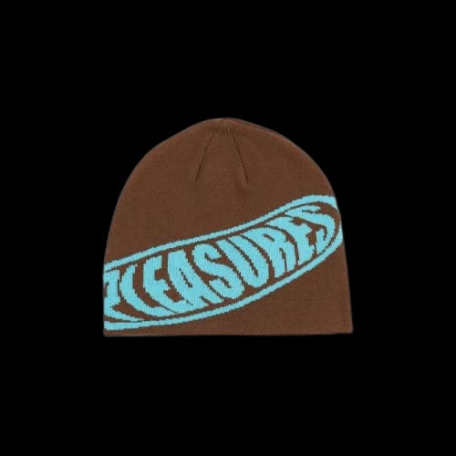 Pleasures Bubble Skully Beanie 'Brown'