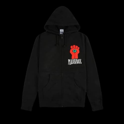 Pleasures HST Zip Hoodie 'Black'