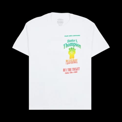 Pleasures Take The Ride T-Shirt 'White'