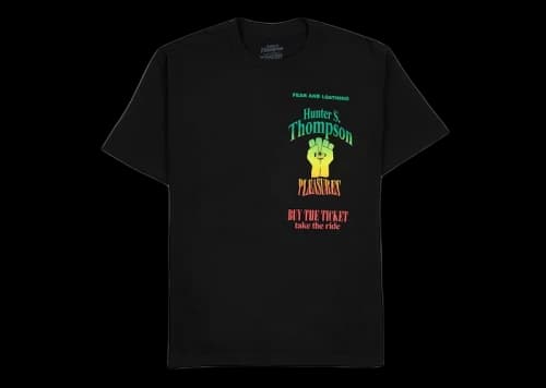 Pleasures Take The Ride Tee Black