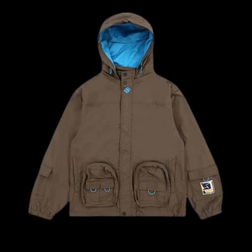 Pleasures x Triple 5 Soul Modular Jacket 'Coffee'