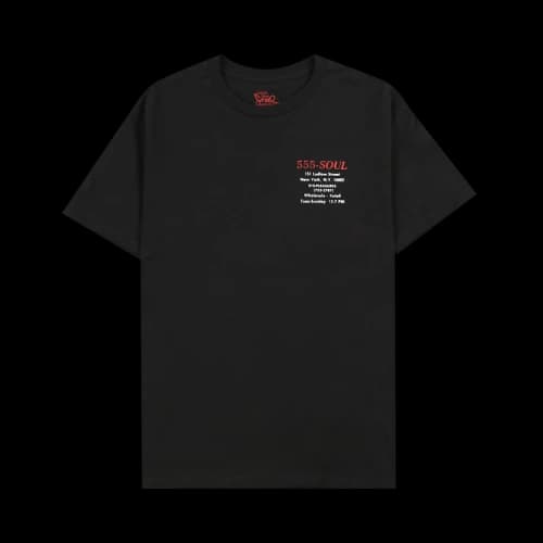 Pleasures Biz Card T-Shirt 'Black'