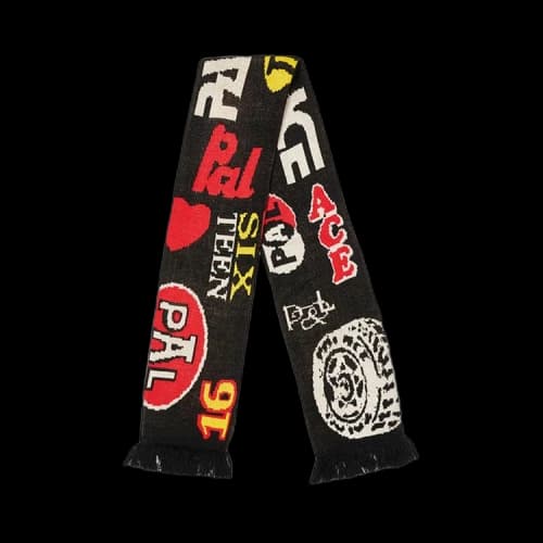 Palace Gassed Scarf 'Black'