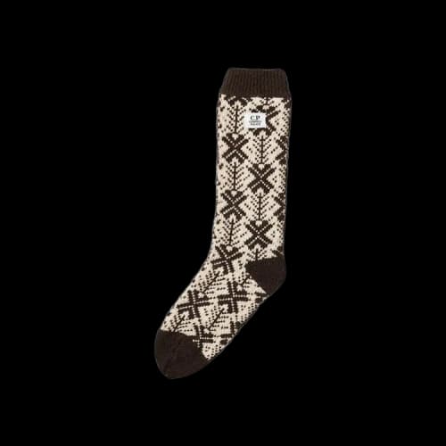 Palace x C.P. Company Lambswool Sock 'Stone'