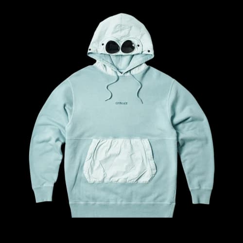 Palace x C.P. Company Goggle Hoodie 'Blue'
