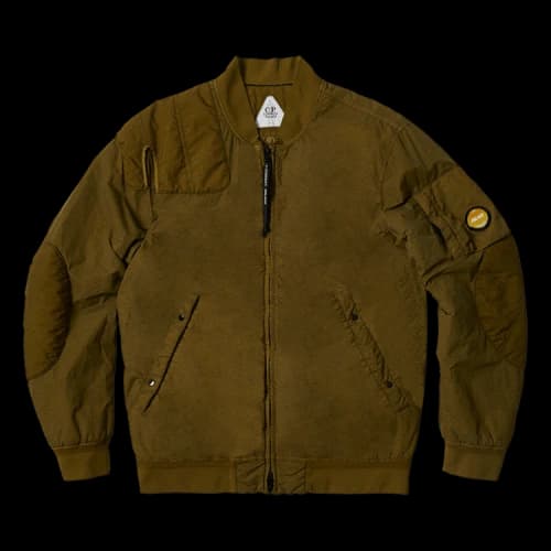Palace x C.P. Company Bomber Jacket 'Olive'