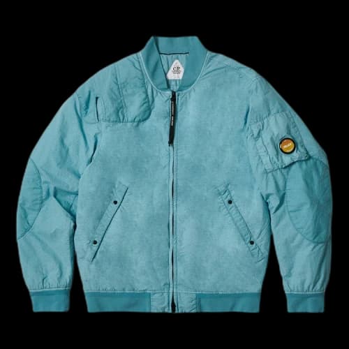 Palace x C.P. Company Bomber Jacket 'Blue'
