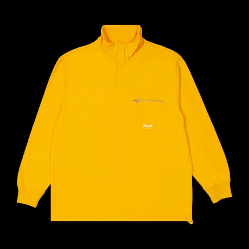 Palace 1/4 Zip 380 Funnel Neck 'Yellow'