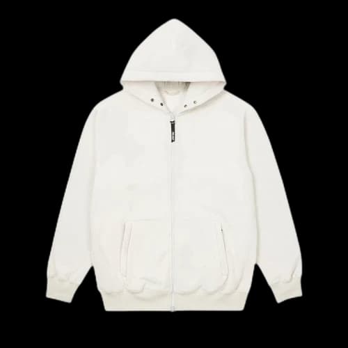Palace Polartec Lazer Zip Hood 'Grey'
