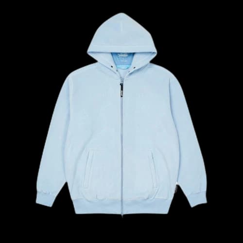 Palace Polartec Lazer Zip Hood 'Blue'