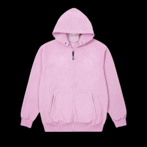 Palace Polartec Lazer Zip Hood 'Purple'