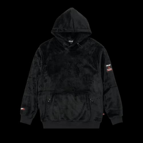 Palace Polartec High Loft Hood 'Black'