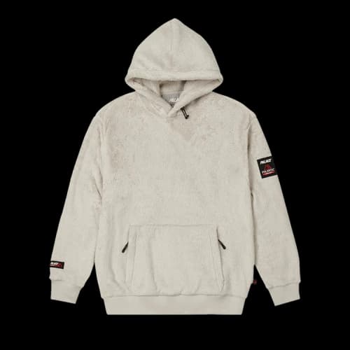 Palace Polartec High Loft Hood 'Grey'