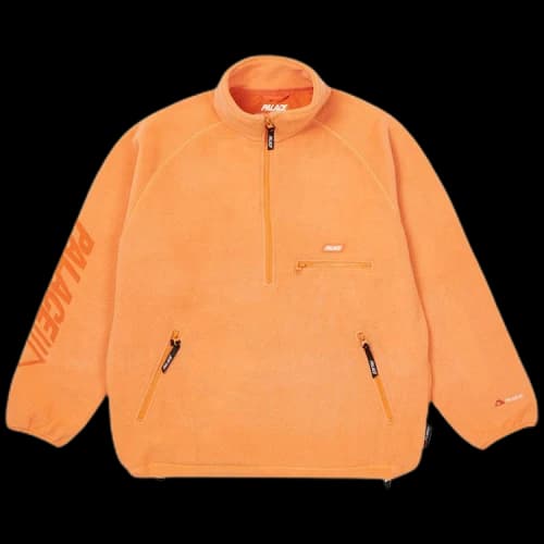 Palace Polartec Lazer Outer 1/2 Zip 'Orange'