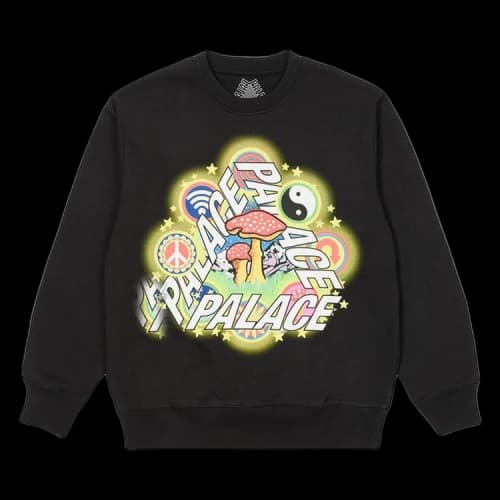 Palace Bun 5G Crew 'Black'