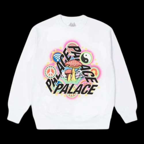 Palace Bun 5G Crew 'White'