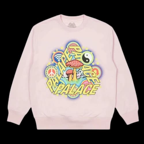 Palace Bun 5G Crew 'Pink'