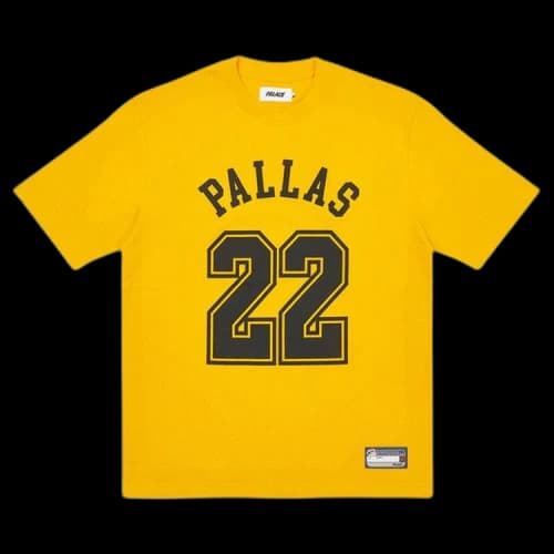 Palace Sports Mesh T-Shirt 'Yellow'