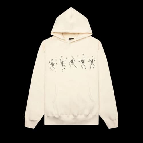 Pleasures Bone Hoodie 'Stone'