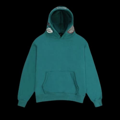 Pleasures Worms Hoodie 'Green'