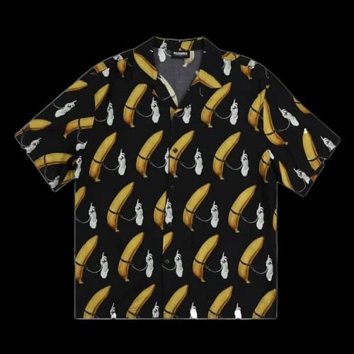 Pleasures Rings Vacation Shirt 'Black'