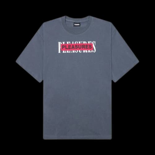 Pleasures Doubles Heavy Weight Shirt 'Slate'