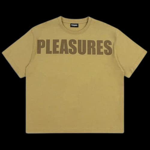 Pleasures Expand Heavyweight Short-Sleeve Tee 'Brown'