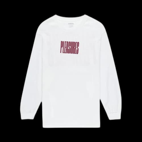 Pleasures Master Long-Sleeve Tee 'White'