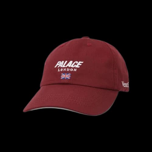Palace London Ventile 6-Panel 'Burgundy'