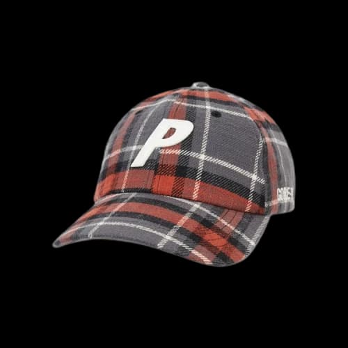 Palace Gore-Tex Plaid P 6-Panel 'Grey Check'