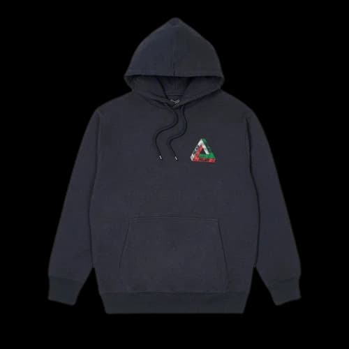 Palace Swirl Tri-Ferg Hood 'Navy'