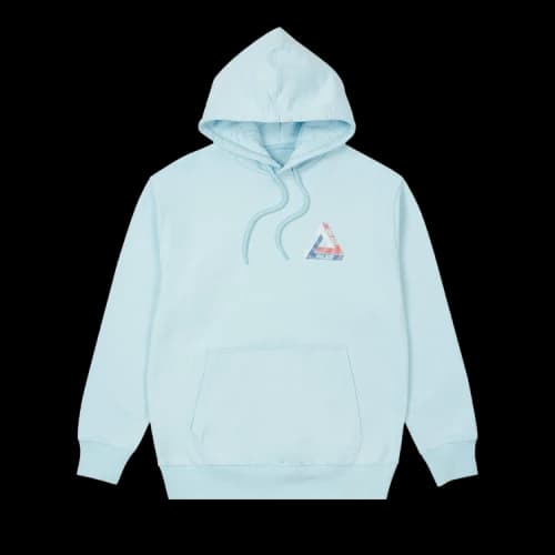 Palace Swirl Tri-Ferg Hood 'Baby Blue'