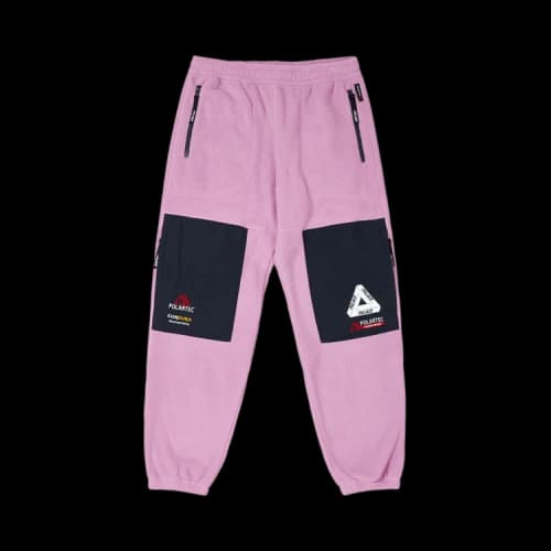 Palace Polartec Double Zip Jogger 'Purple'