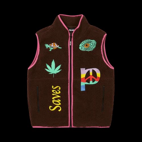 Palace Jesus Gilet 'Brown'