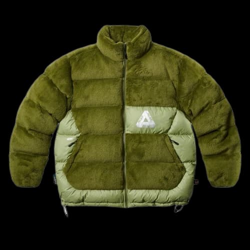 Palace Polartec High Loft Puffa 'Olive'