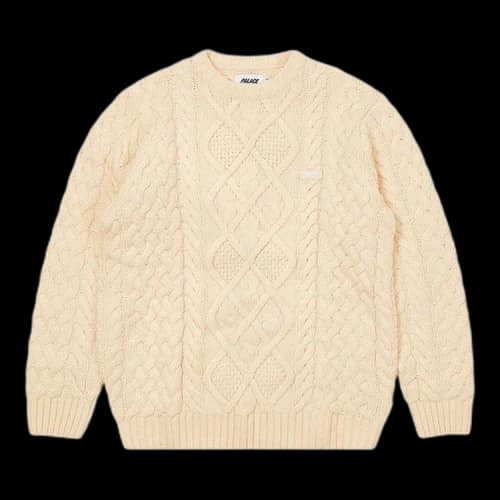 Palace Cable Knit 'Ecru'