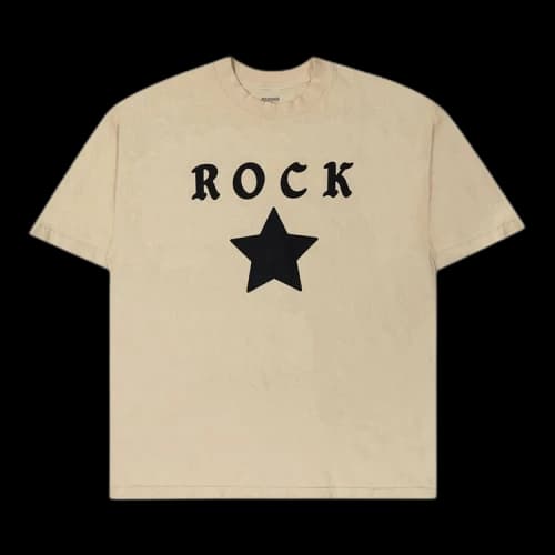Pleasures Rockstar T-Shirt 'Tan'